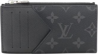 Louis Vuitton Portacarte Monogram Taigarama Coin 2021-2025 - Nero