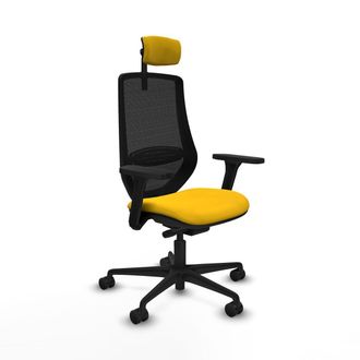 Piqueras y Crespo Piqueras-y-crespo Mardos Silla De Oficina Amarilla Confortable