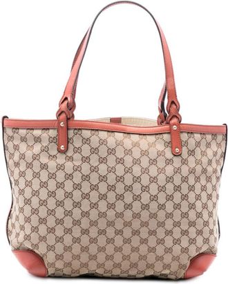 Gucci Pre-owned Gucci Medium GG Canvas Craft Tote Ladies 247209 520981