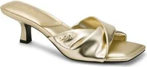 DKNY Jolaine Slide Sandal in Platino at Nordstrom Rack, Size 8.5