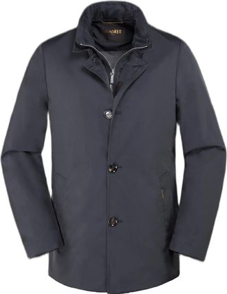 Moorer Technical Shape Memory Jacket With Detachable Hood