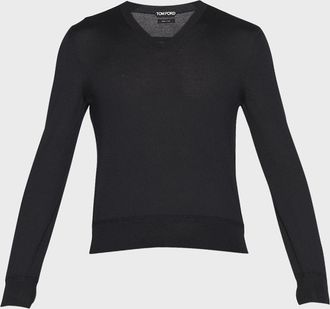 Tom Ford Men & apos;s Cashmere V-Neck Sweater