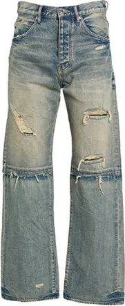 Purple BOTTOMWEAR - Jeans on YOOX.COM