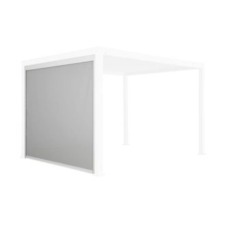 Sweeek Estor lateral enrollable de aluminio y textileno para p&eacute;rgola