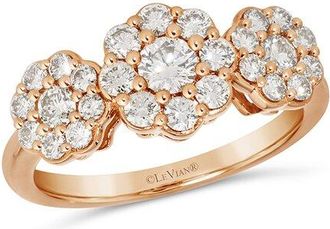 Le Vian Composite 14K Rose Gold 1.01 Ct. Tw. Diamond Cocktail Ring