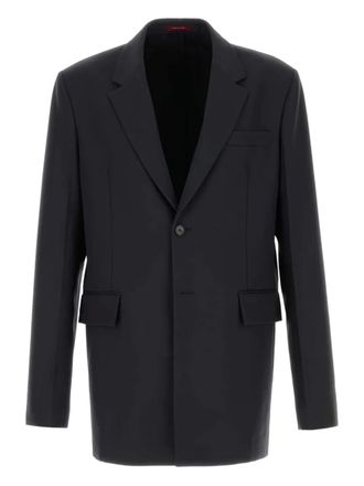 Gucci tailored blazer - men - Viscose/Cotton/Wool - 50 - Grey
