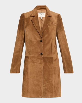 TWP Easy Suede Car Coat