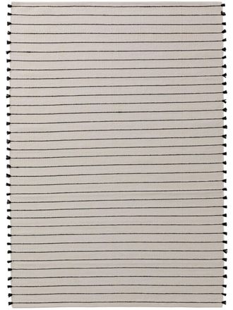 benuta Alfombra de algod&oacute;n ivory 80x120