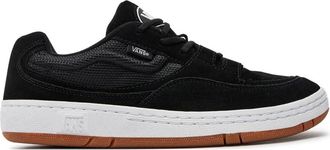 Vans Schoenen, Heren, Zwart, 42 EU, Klassieke Leren Sneakers