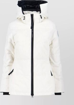 Canada Goose hooded jacket with side pockets and cuffs