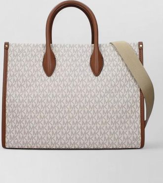 Michael Kors fabric tote bag