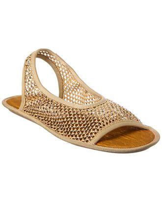 Ferragamo Ferragamo Anio Crystal Mesh Slingback Sandal