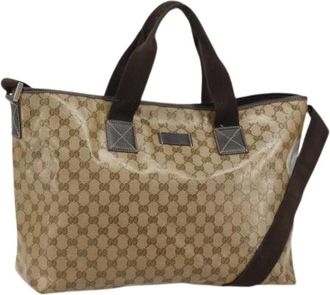 Gucci Bolso Tote Pre-owned Vintage - Pre-owned - Mujer - Marr&oacute;n - ONE SIZE