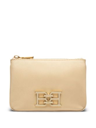 Bally Evod logo-plaque leather wallet - women - Recycled Polyester/Bovine Leather - One Size - Neutrals
