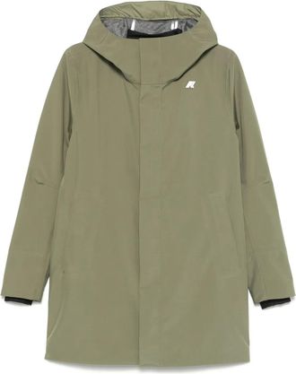 K-Way Impermeabile Tommy Bonded - Verde