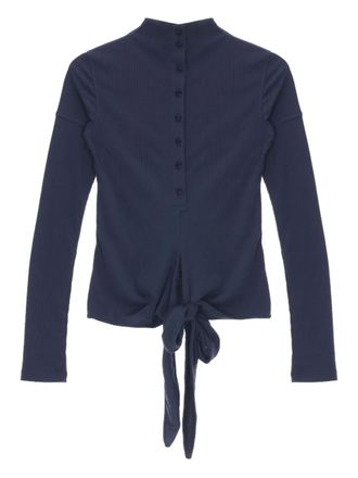 Low Classic T-shirt a portafoglio - Blu