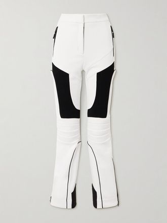 Mackage Pantaloni Da Sci A Pannelli Maika - Bianco
