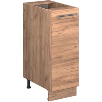 Vicco Armario De Farmacia Fame-line, Roble Dorado, 30 Cm, Et Antracita, Vicco