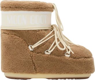 Moon Boot Moon Boot, Winter Boots, female, Brown, Size: 9 US Low Fleece Winter Boots