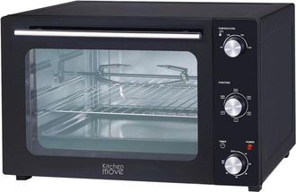 Kitchen Move Kitchen Move - Horno Convecci&oacute;n Multifunci&oacute;n 48l 1800w Negro - Bat-48rc