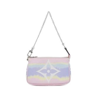 Louis Vuitton Multi-Color Coated Canvas Pochette Pouch (Pre-Owned)