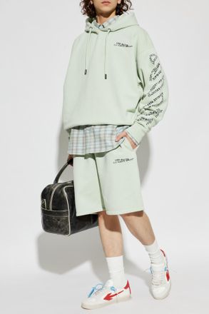 Off-white Hoodie, Mens, Green