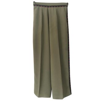 Lug von Siga khaki summer weight trousers Size S