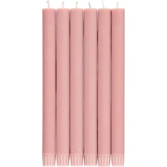 British Colour Standard Dinner Candles - Set of 25 in Old Rose at Nordstrom