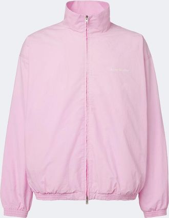 Acne Studios Chaqueta de popel&iacute;n de algod&oacute;n con logo