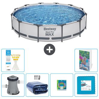 Bestway Piscina Bestway Steel Pro Max Redonda - 366x76 Cm - 7-piezas S229