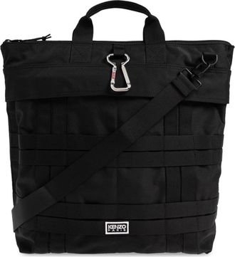 Kenzo Explorer Tote Bag - Heren - Shoppers - Zwart - ONE Size - Nylon - Tassen