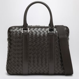 Bottega Veneta Intrecciato Brown small Business Bag
