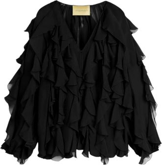 Momoni Donna, Camicette, Nero, XS, new