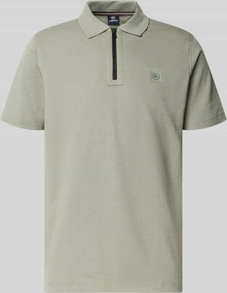 Lerros Regular Fit Poloshirt mit Logo-Detail in Lind, Größe XXL