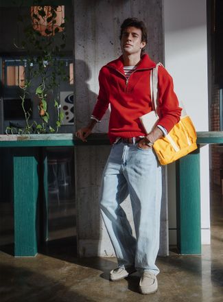 Levi's Mens 578 light-blue jean Baggy fit