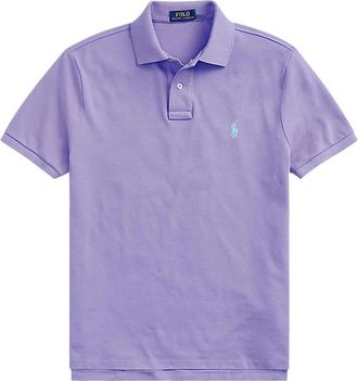 Polo Ralph Lauren Casual T-shirt - Heren - Polos - Paars - XL - Katoen - Tops