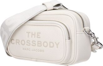 Marc Jacobs Womens White Leather Crossbody Bag