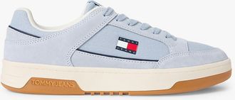 Tommy Hilfiger Mens Tommy Jeans Mixed-Media Cupsole Sneaker - Blue - US 11.5 / EU 45