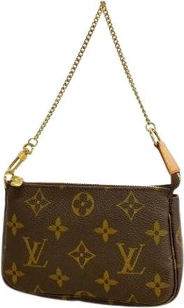 Louis Vuitton Pre-owned Pouch - Dames - Pre-owned - Bruin - Maat: ONE Size