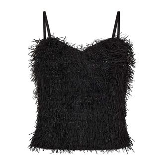 Co'Couture Dames, Tops, Zwart, Maat: L