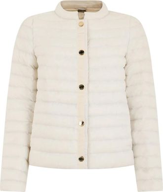 Moorer Trifoglio Jas - Dames - Winterjassen - Beige - S - Jassen