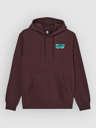 Element Torn Hoodie braun