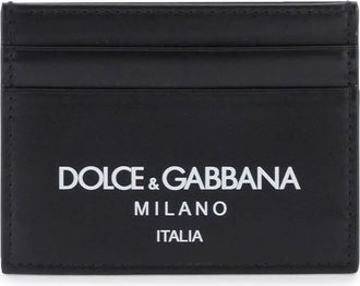Dolce & Gabbana Leather Logo Cardholder