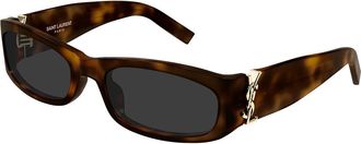 Saint Laurent SL M152/F Asian Fit 003 Mens Sunglasses Tortoiseshell Size 57