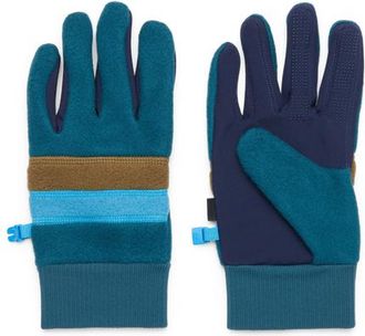 Cotopaxi Teca Fleece Gloves in Abyss at Nordstrom, Size X-Small