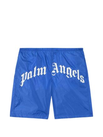 Palm Angels Logo Swim Shorts