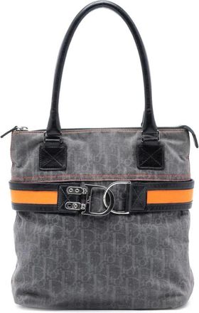 Dior Pre-owned Tote Bags, female, Multicolor, Size: ONE SIZE Pre-owned Signature Print Tote Bag