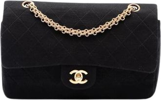 Chanel Pre-owned Double Flap Shoulder Bag - Dames - Vintage Schoudertas - Zwart - ONE Size - Vintage