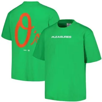 Pleasures Mens PLEASURES Green Baltimore Orioles Ballpark T-Shirt at Nordstrom, Size Small