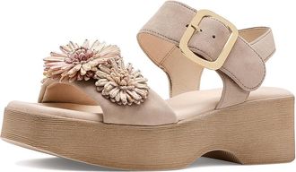 Gabor Gabor 84.525 Womens Dress Sandals Oak : UK 7.5 (US Womens 10) B - Medium, Suede